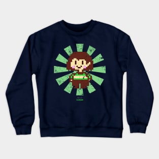 Chara Retro Japanese Undertale Crewneck Sweatshirt